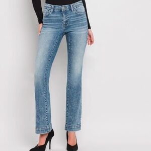 Vervet mid rise bootcut jeans size 27